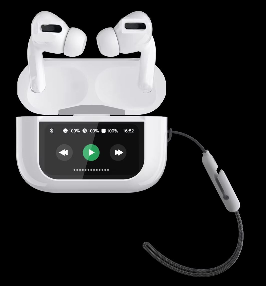 سماعات أذن بشاشة LED