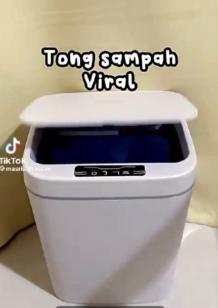 سلة مهملات المستشعر