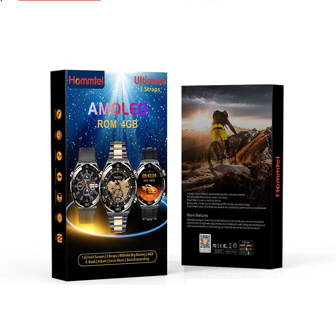 ساعة Amoled الذكية المثالية