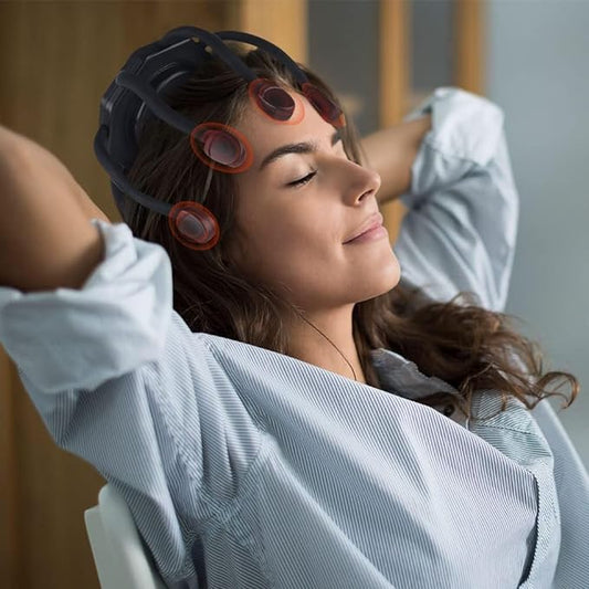جهاز تدليك الرأس فائق الدقة 360 درجة 