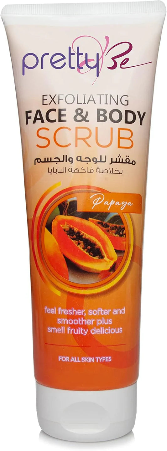 بريتي بي | مقشر للجسم بنكهة البابايا