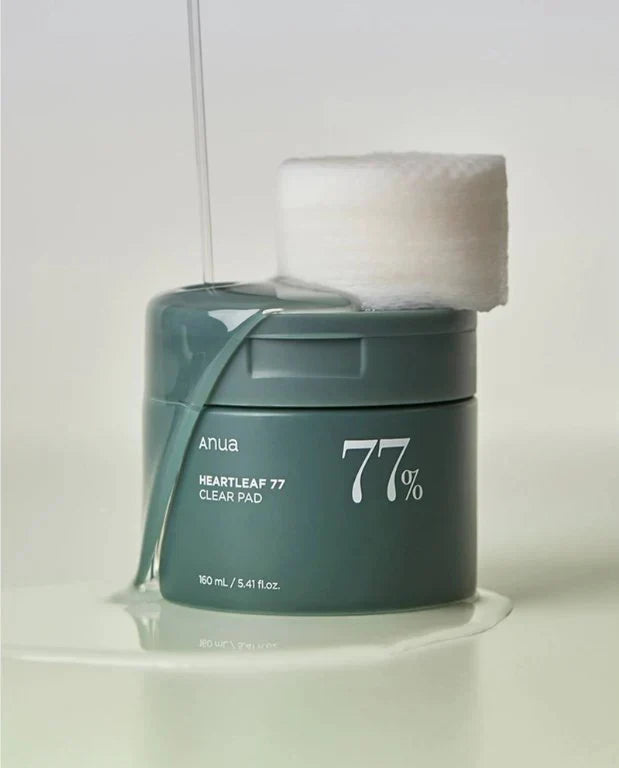 وسادة حبر شفافة من ANUA Heartleaf 77