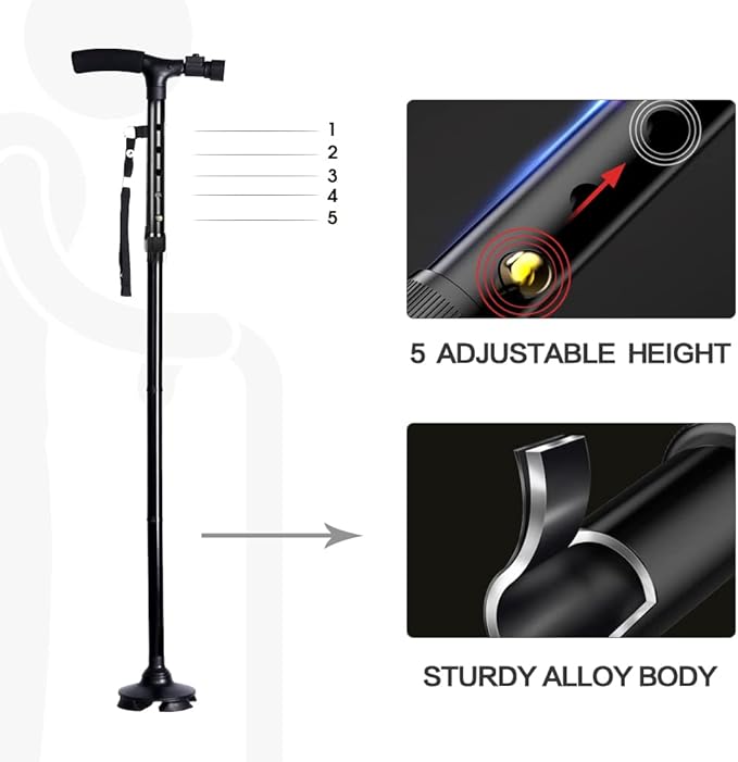 عصا سحرية مع أضواء LED
