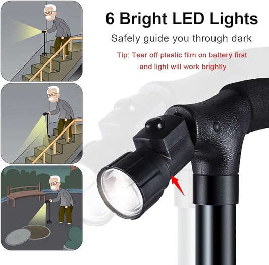 عصا سحرية مع أضواء LED