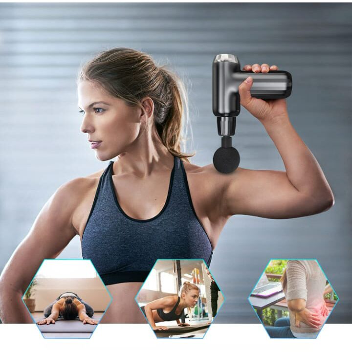 مسدس تدليك العضلات بأربعة رؤوس FH-820