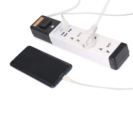 3 مقابس ذكية و4 منافذ USB
