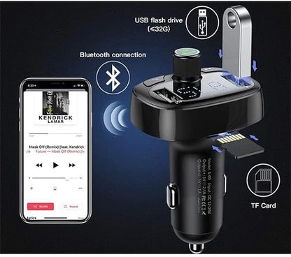 شاحن سيارة MP3 بتقنية البلوتوث من النوع T
