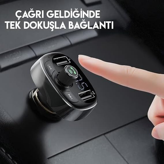 شاحن سيارة MP3 بتقنية البلوتوث من النوع T