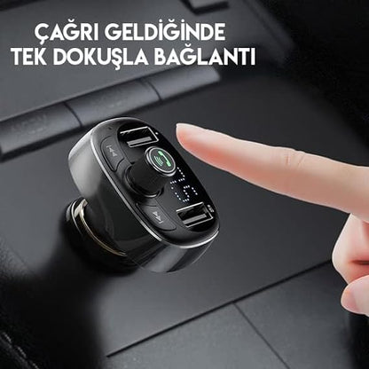 شاحن سيارة MP3 بتقنية البلوتوث من النوع T